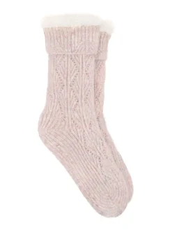 Toasties Ladies Texture Slipper Socks*Totes Best