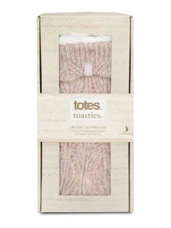 Toasties Ladies Texture Slipper Socks*Totes Best