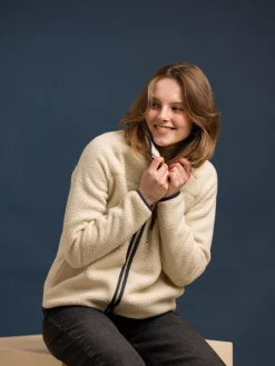 Quake - Zware witte fleece*Trespass New