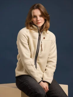 Quake - Zware witte fleece*Trespass New