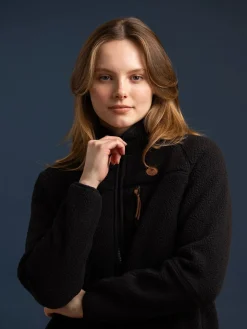 Quake Fleece Black Jacket*Trespass Discount