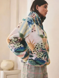 - Borg fleece top met print*Next Discount