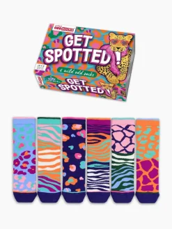 Spotty Ladies Socks 6 pack*United Odd Socks Discount