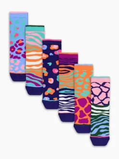 Spotty Ladies Socks 6 pack*United Odd Socks Discount