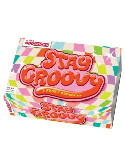 Stay Groovy Socks 3 pack*United Odd Socks Discount