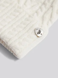 Aran Cable Knit Beanie*U.S. Polo Assn Online