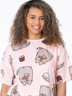 - Pusheen gelicenseerde shortpyjama voor dames*Vanilla Underground Outlet