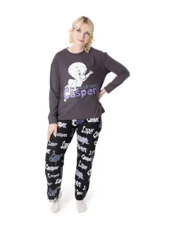 Dames Casper The Friendly Ghost 100% katoenen pyjama's*Vanilla Underground