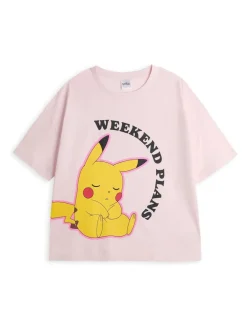 dames Pokemon roze korte mouw lange pijpen 100% katoenen pyjamaset*Vanilla Underground Sale