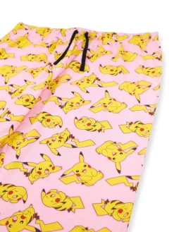 dames Pokemon roze korte mouw lange pijpen 100% katoenen pyjamaset*Vanilla Underground Sale
