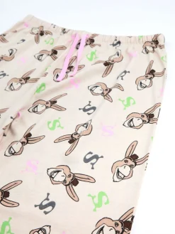 dames Shrek meerkleurige korte mouw lange pijpen 100% katoenen pyjamaset*Vanilla Underground New