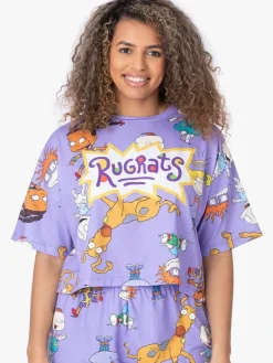 shortpyjama met gelicentieerde Rugrats-print voor dames*Vanilla Underground Hot