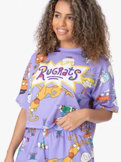shortpyjama met gelicentieerde Rugrats-print voor dames*Vanilla Underground Hot