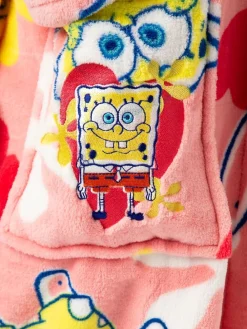 Sponge Bob Square Pants Hooded Bath Robe*Vanilla Underground New