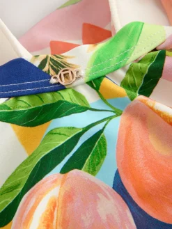 Vrolijk fruit/tropische print - Vormgevend badpak met buikcorrectie*Next