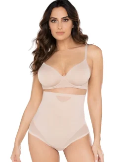 - doorschijnende string met hoge taille en stevige buikcorrectie*Miraclesuit Best