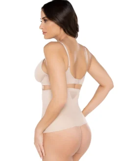 - doorschijnende string met hoge taille en stevige buikcorrectie*Miraclesuit Best
