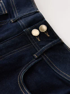 - Zandloperjeans met stretchy, hoge taille en wijde pijpen*Next Discount