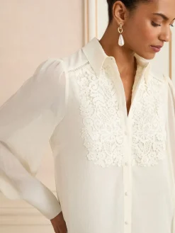 - Centre Long Sleeve Shirt*Love & Roses Discount