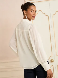 - Centre Long Sleeve Shirt*Love & Roses Discount