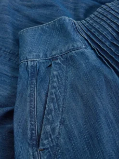 Charlotte midirok van denim*White Stuff New