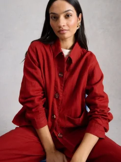 Isabel Linen Jacket*White Stuff New