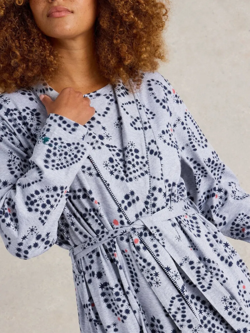 Nina Jersey Dressing Gown*White Stuff Best