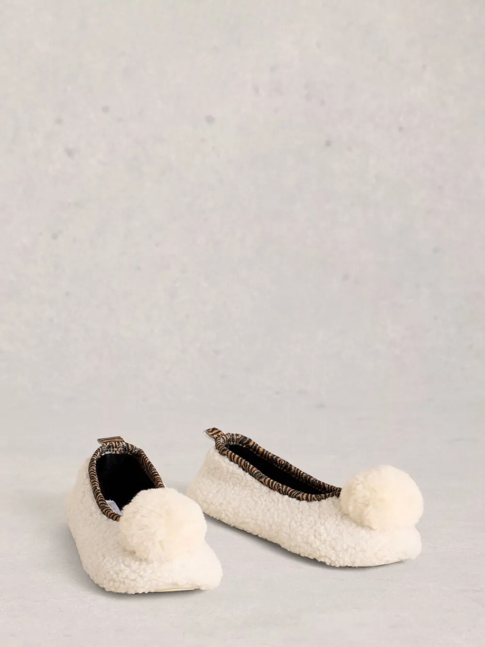 Pom Ballet Slippers*White Stuff Clearance