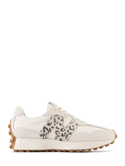 White/Leopard Print - 327 - Sneakers*New Balance Discount