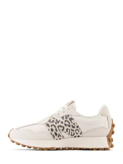 White/Leopard Print - 327 - Sneakers*New Balance Discount