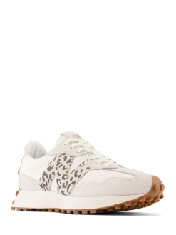 White/Leopard Print - 327 - Sneakers*New Balance Discount