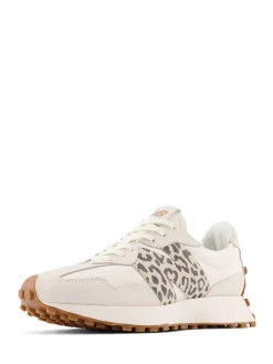 White/Leopard Print - 327 - Sneakers*New Balance Discount