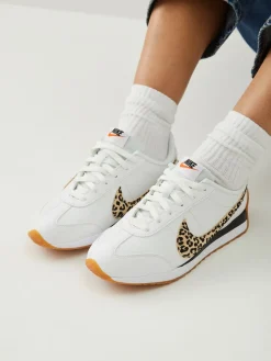 White/Leopard Print - Pacific sneakers*Nike Sale