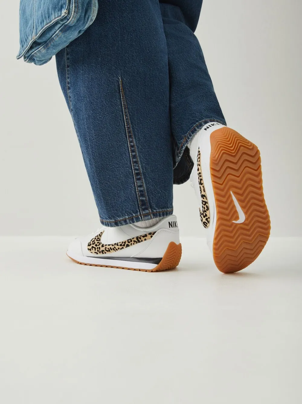 White/Leopard Print - Pacific sneakers*Nike Sale