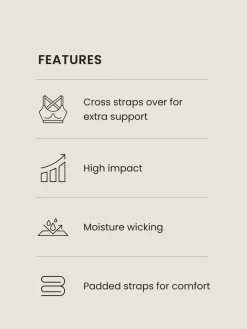 - B-G Active Sports hoge impact Dry Tech beha zonder vulling*Next Sale