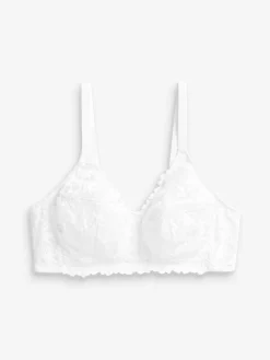 - B-H Totale ondersteuning kanten beha zonder vulling en zonder beugel met volledige cup en ultiem comfort*Next Best