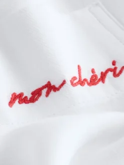 - Casual Long Sleeve Cropped Shirt h Pocket Embroidery*Next Sale