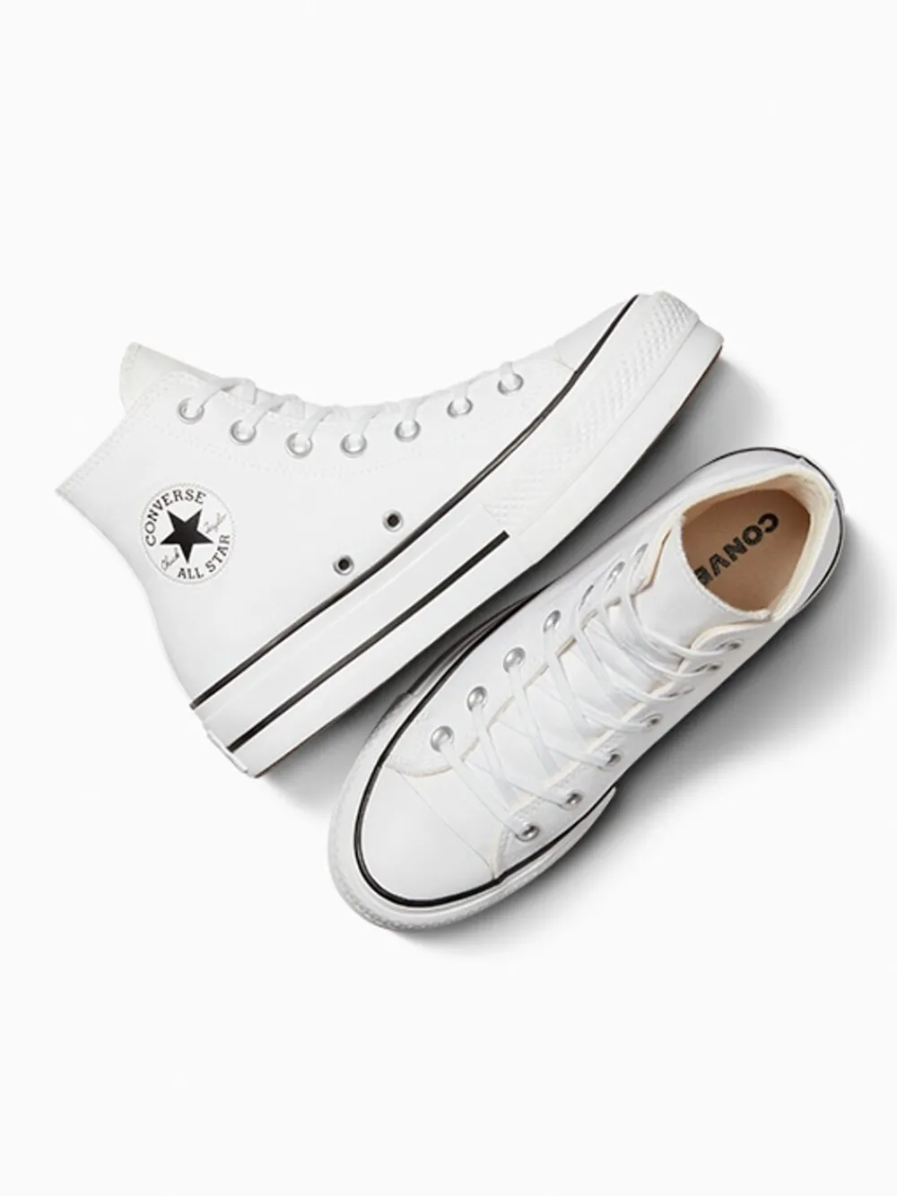 - Lift - Bleke hoge sneakers met plateauzool*Converse Sale