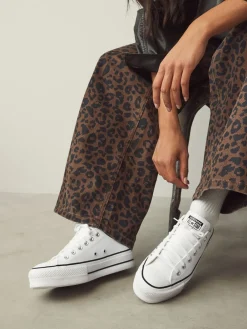 - Platform Lift Chuck Ox sneakers van leer*Converse Best