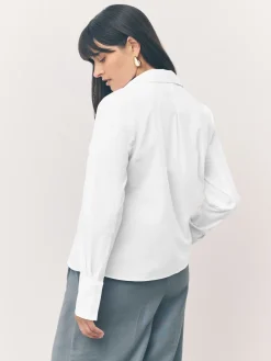 - Fitted Stretch Essential Long Sleeve Shirts 2 Pack*Next Online