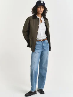 - - Aansluitend Oxford stretchoverhemd*Gant