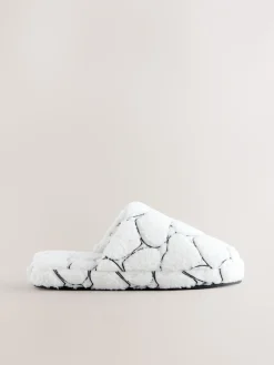 Wit - Heart Borg Mule Slippers*Next Hot