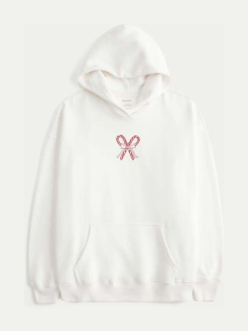 - Christmas Back Graphic Boyfriend Hoodie*Hollister Best