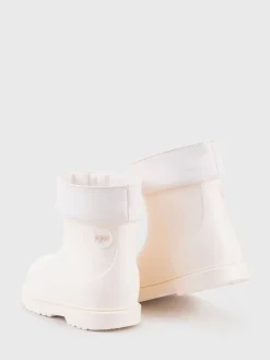 Wit - waterdichte Bimbi Euri enkellange regenlaarzen*Igor Discount