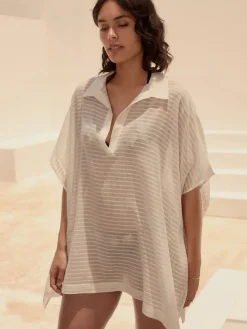 - Lange overhemdtuniek van 100% katoen*Next Sale