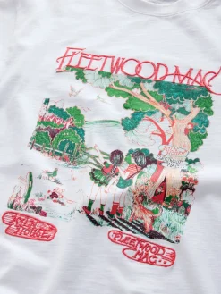 Wit - License Fleetwood Mac Graphic Short Sleeve Crew Neck T-Shirt*Next Sale