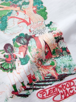 Wit - License Fleetwood Mac Graphic Short Sleeve Crew Neck T-Shirt*Next Sale