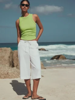 Wit - Linen Blend Pull On Shorts*Next Best