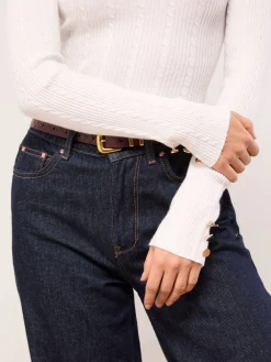 Wit - - Gebreide rolkraagtrui*Lipsy Hot