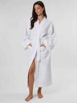 - Waffle 100% Cotton Robe*Loungeable Hot